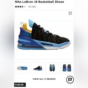 Nike LeBron 18 Basketball Shoes | MEN